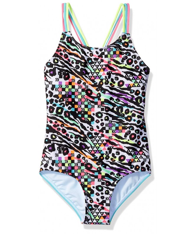 Freestyle Girls Techno Jungle Swimsuit