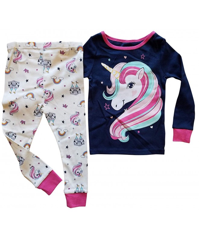 Unicorn Pajama Set Sleepwear for Girls - CZ18HM8TG82