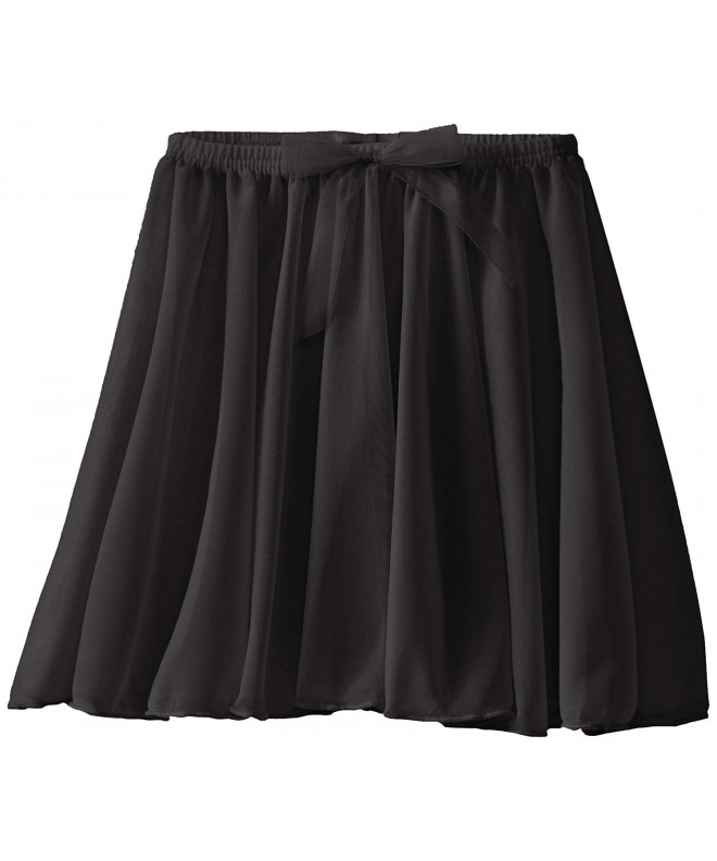 Pull On Circular Skirt - Girls - Black - CQ113HQB76H