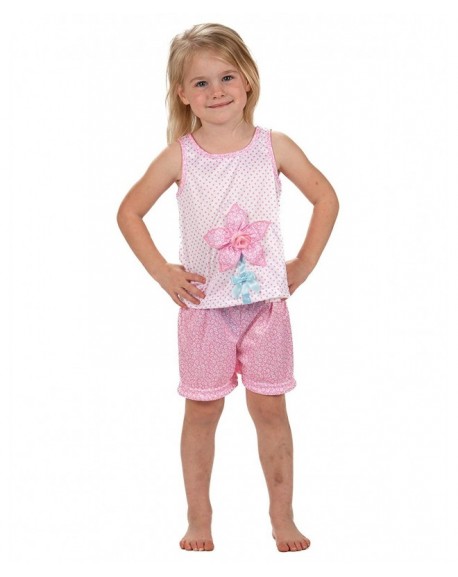 Little Girls Littlest Flower Tank Top PJ Set - Multi - CP12CJEAV8V