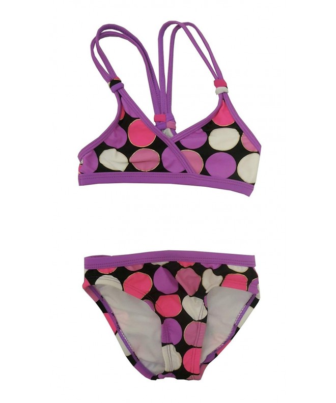 Backflips Girls 2 Piece Bikini Purple