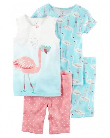 Little Girls 4-pc. Flamingos Pajama Set - C4183LTTTN6