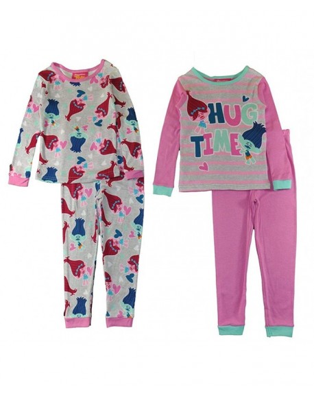 Big Girls 4 pc Pajama Set Poppy & Branch Hug Time - C31858CKA5D