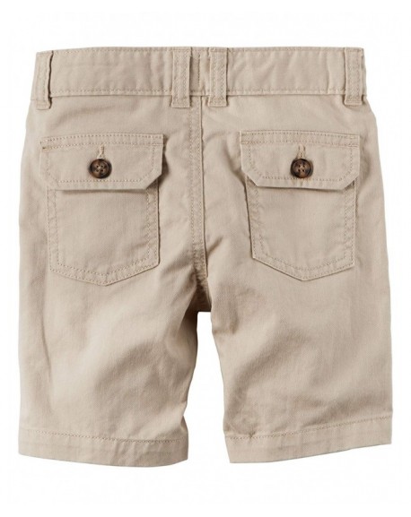 Boys Herringbone Shorts (Khaki - Kids) - CP1820QSCN5