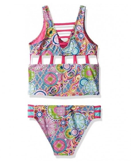 Big Girls' Peace & Love Tankini - Multi-colored - CA1862KQDLI