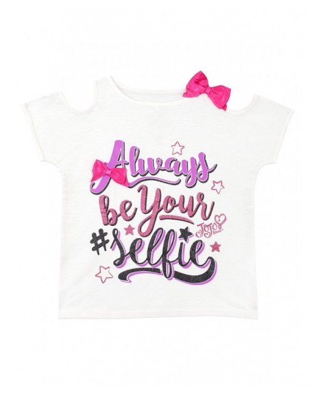 Girls' Selfie T-Shirt White - CP18GG22Z9Y