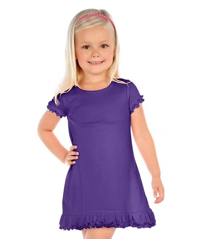 Little Girls 3-6X A-Line Dress (Same P1C0340) - Grape - CX11C6J8RUF