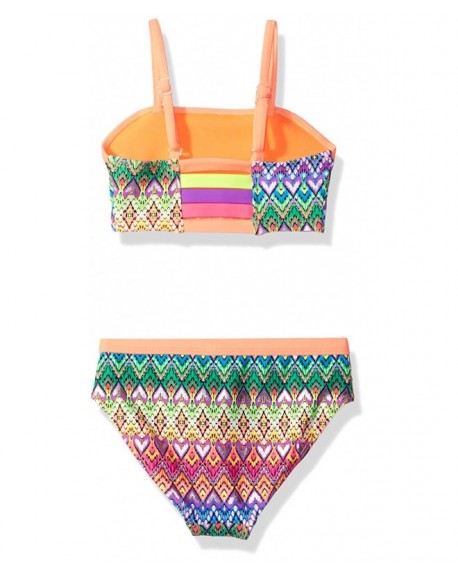 Little Girls Swim Love Nation Bikini Set- - Multi - CX12N6I96ZY