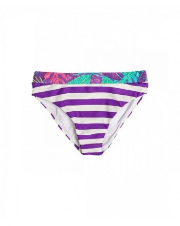 Big Girls Tankini Swimsuit Tops Set - Traje de Baño para Niñas - Violet ...