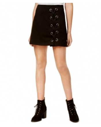 One Hart Juniors Lace Up Skirt