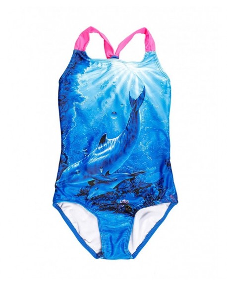 One Piece Swimsuits Girls - Kids Racer Back Horse Bathing Suit ...