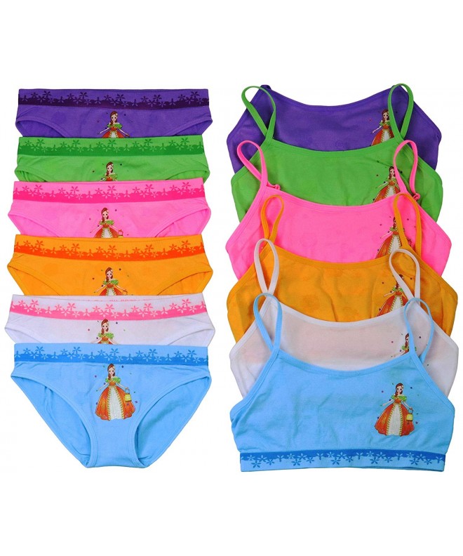 ToBeInStyle Girls Spaghetti Boyshorts Bikinis