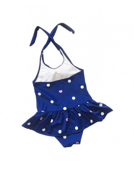 Little Girls Bow 2 Piece Beach Bikini Swimwear Swimsuit 1-7 Years ...