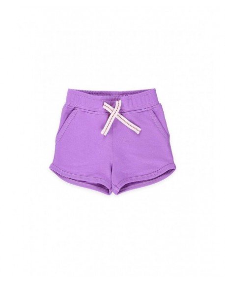 Girls' Organic Toddler Kennedy Sport Shorts - Purple - C812H3L3I2R