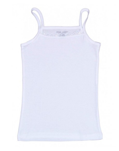 Women's tank top undershirt made of MicroModal white