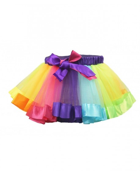Birthday Party Costumes Set Little Girls Layered Tutu Skirts with Horn ...