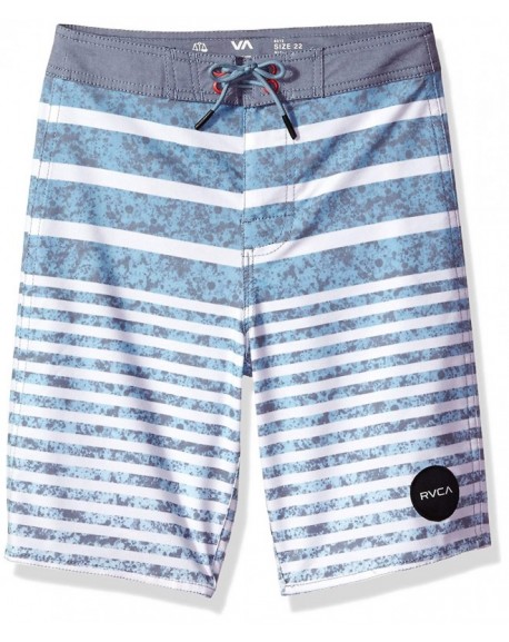 Boys Stack Em Swim Trunk - Federal Blue - CI1820CNZ7N