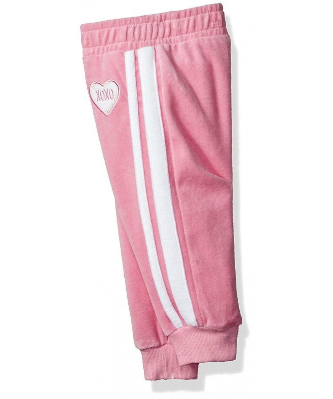 pink velour bottoms