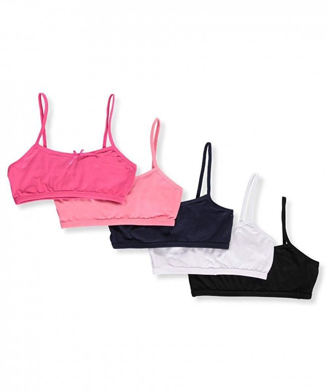 Simply Adorable Girls 5 Pack Bralettes