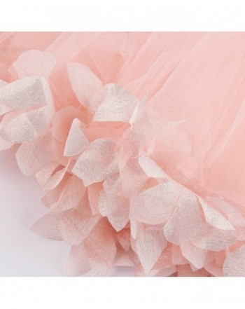 Kid Girls Flower Sleeveless Princess Pageant Dress Chiffon Tulle ...