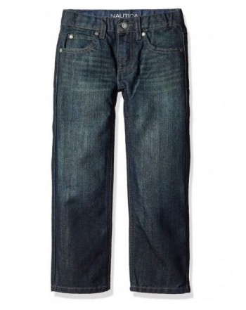 Nautica Boys 5 Pocket Straight Jeans