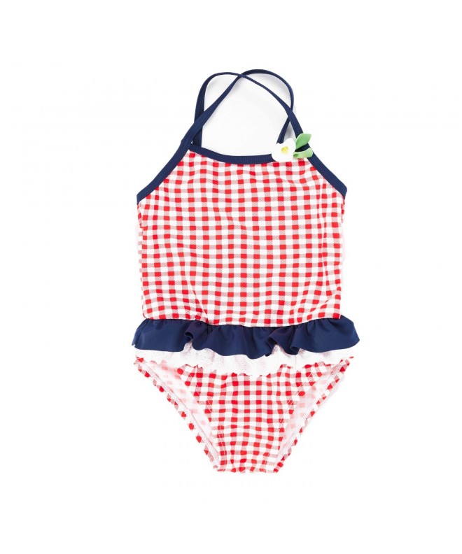 Swimsuits for Girls - Kids Baby One Piece Top Bathing Suit Dress - 2-6 ...
