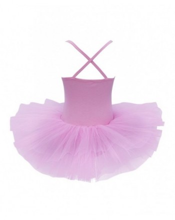 Kids Girl's Camisole Sequined Tutu Ballet Dance Party Leotard Dress ...