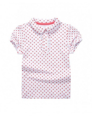 UNACOO Toddler Shirts Collar Sleeves