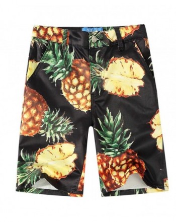 SSLR Pineapples Casual Hawaiian Shorts