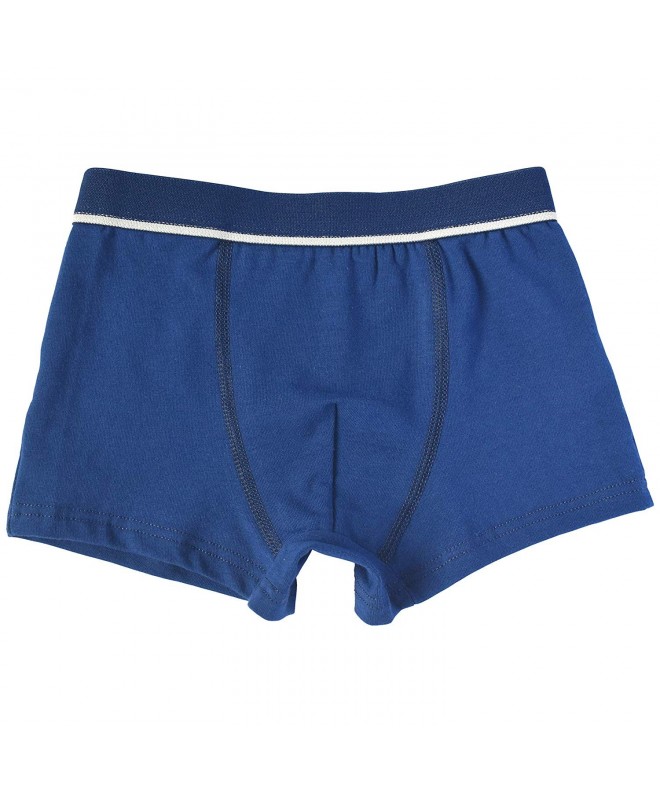 Little Boys Toddler Boxer Briefs Cotton Underwear 4 Pack Blue - CW18LZ99AY5