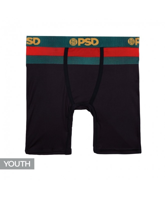 Youth Youth Lion Galaxy Athletic Boxer Brief - Black - Black