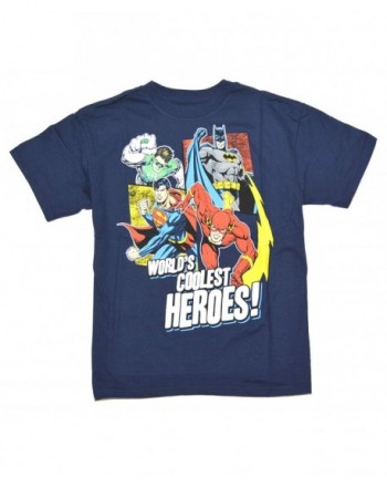 Justice League BoysWorlds Coolest T Shirt