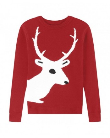 Adory Sweety Jacquard Reindeer Pullover