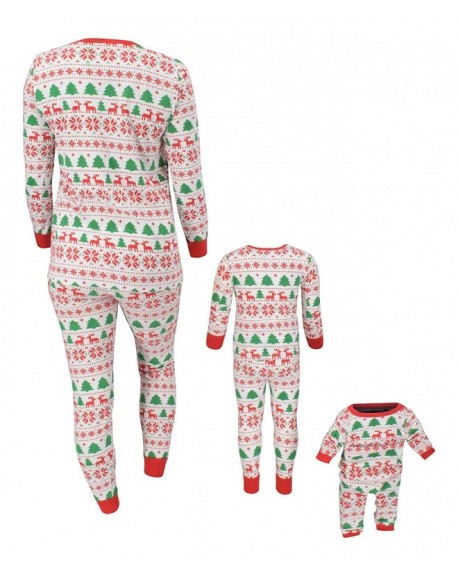 Christmas Family Pajama Daddy Mommy Pet and Me - White Christmas ...