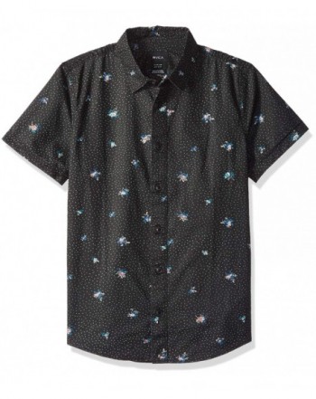 RVCA Scattered Short Sleeve Button