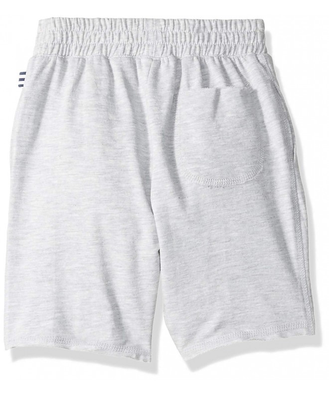 Boys' Baby French Terry Solid Short - Light Grey Heather - C718KOHID2D