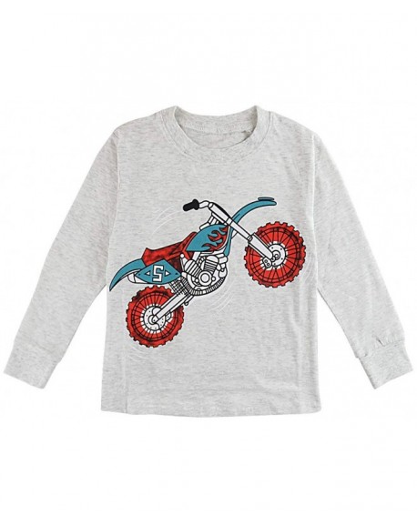 Kids Boys Mechanical Pajamas Sets (Long Sleeve 2-7 Years) - Motorcycle ...