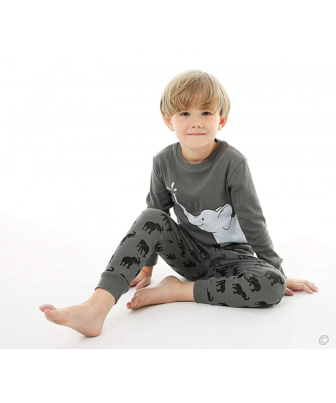 Little Boys Girls Pajamas Pirate Ship Pjs Long Sleeve Kids Toddler ...