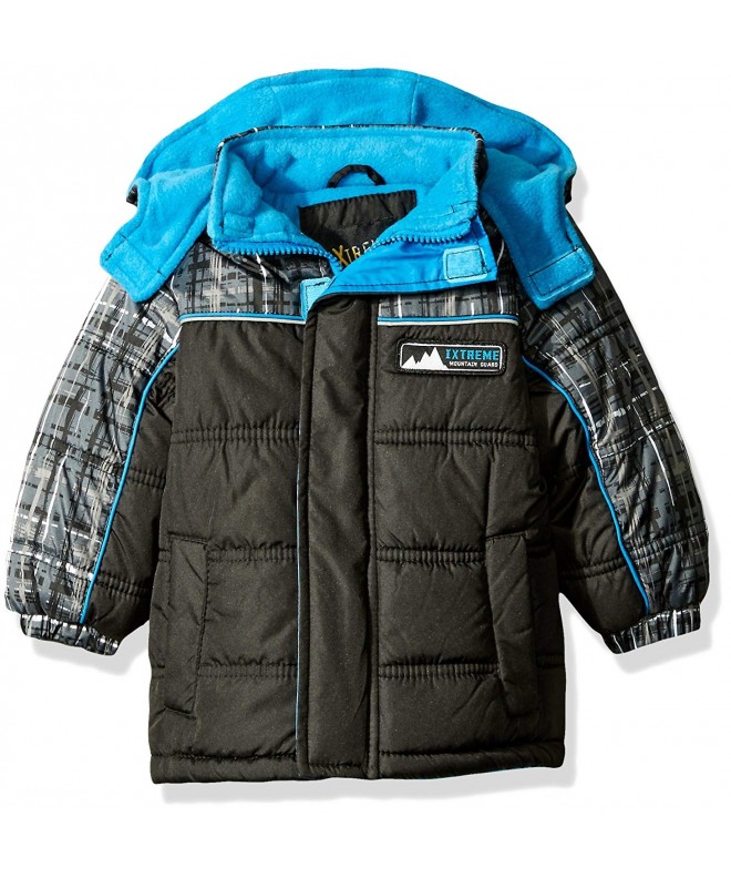 iXtreme Boys Plaid Print Puffer