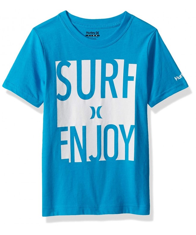 Boys' Expression T-Shirt - Blue Lagoon Heather - CR18CRZL36E