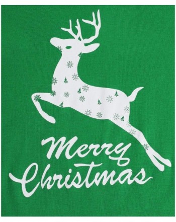 Kids Christmas Pajamas Boys Sleepwear Reindeer Printed Clothes Cotton ...