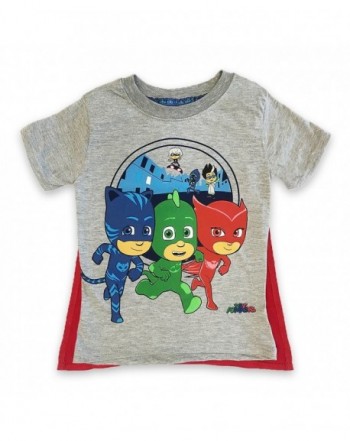 Boys Caped Shirt Catboy - Owlette - Gekko Short Sleeve Caped T-Shirt ...