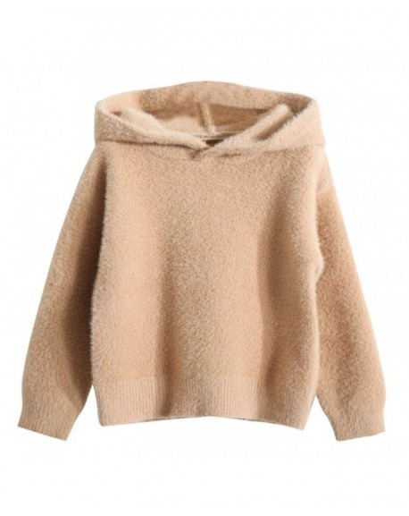 Kids Fuzzy Fluffy Hooded Sweater Thick Pullover for Boys Girls Unisex 4 ...