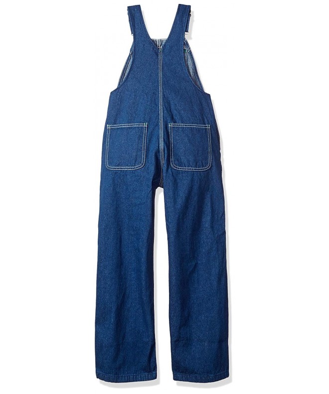 Boy's Denim Bib Overall - Rigid Blue - CY111XOWSI1