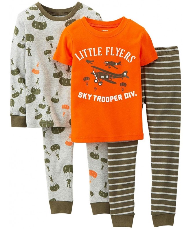 Carters Little 4 piece Pajama Airplane