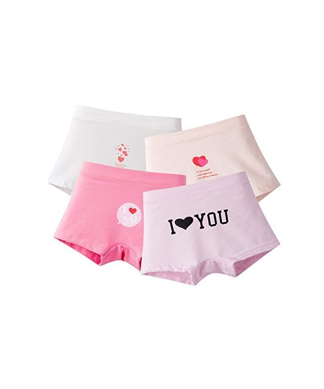 Young Girls Panties Girls Underwear Panty Models Love Heart Style Pack of 4  - CZ18H072COA