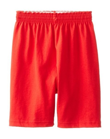 Boys Heavy Weight Cotton Short - Red - CE18LH7NQIW